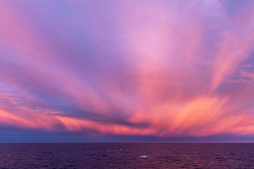 Sunset, Peel Sound